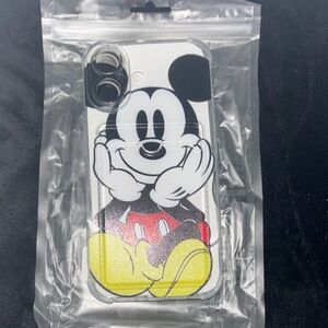 Disney Mickey Mouse Phone Case - Black, Red, Yellow